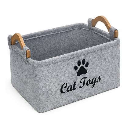 Cesta de Juguetes para Mascotas