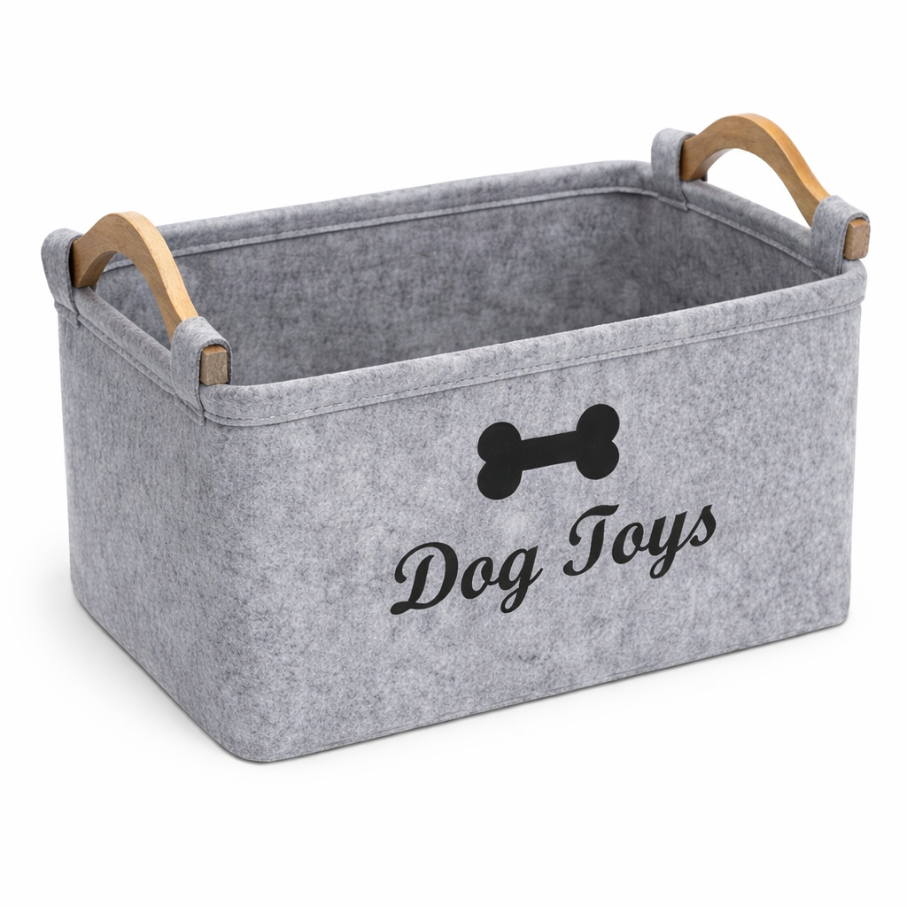 Cesta de Juguetes para Mascotas