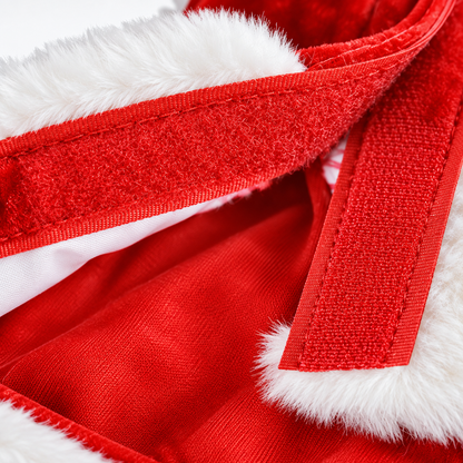 Disfraz de Navidad para Perros con Abrigo Encapuchado